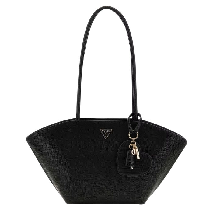 Bolso de Hombro Bolena Saffiano Negro   0