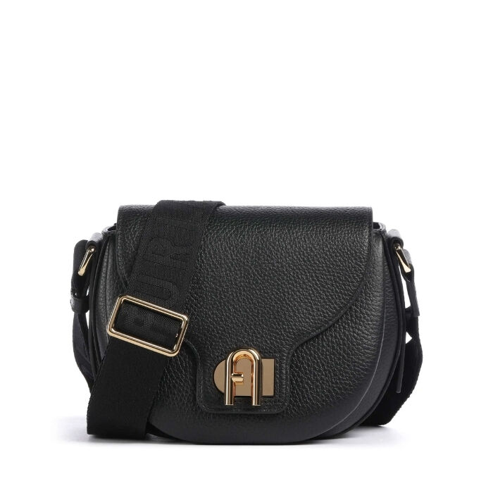 Furla Lotus Mini Bolso Bandolera Negro  