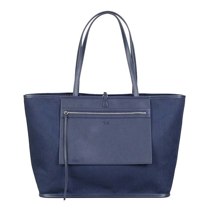 Capazo Grande Topo Double Way Bear Azul Marino   1