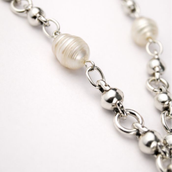 Collar Alma Plata y Piedras  T. &Uacute;nica-236293 3