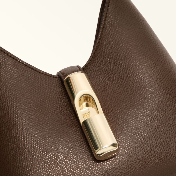 Minibolso Hobo Iride Marr&oacute;n   4
