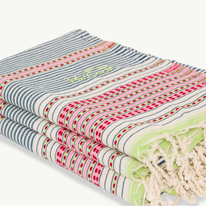 Toalla de Playa Barber Multicolor   1