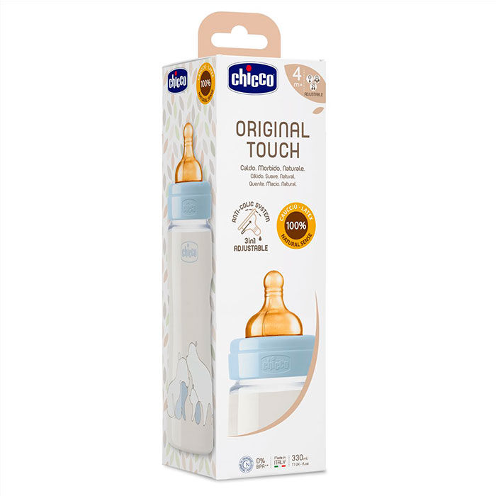 Biberón Original Touch Azul 4 Meses+  330ml-200239 2