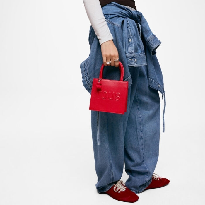 Mini Bolso Back To Basics Rojo   7