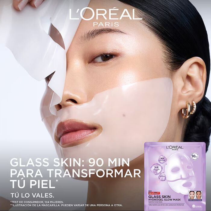 Revitalift Glass Skin Mascarilla Hidrogel  1ud.-235110 2