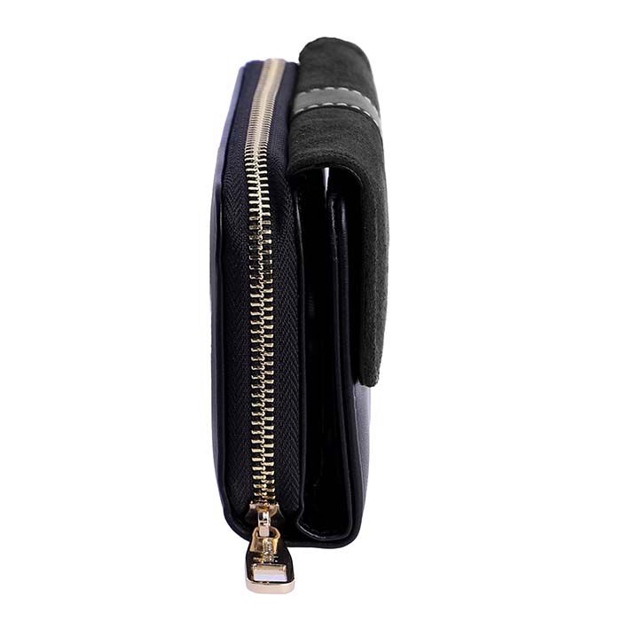 Cartera Ante Negro   3