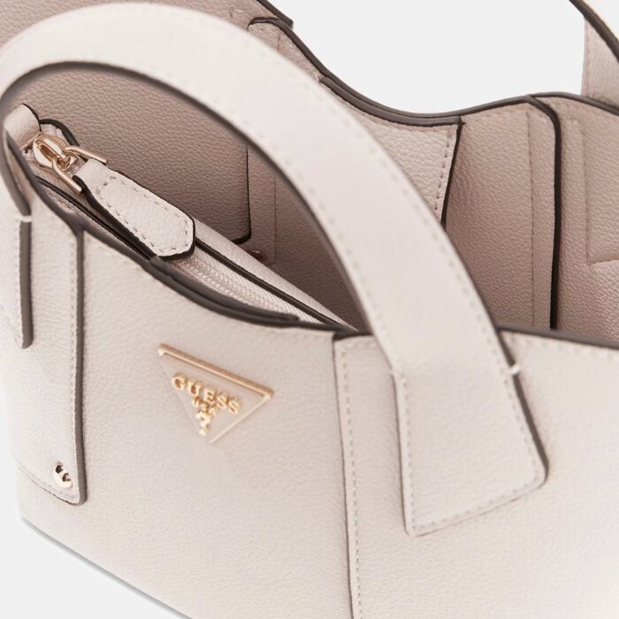 Bolso de Mano Mini Darcy Crema   5