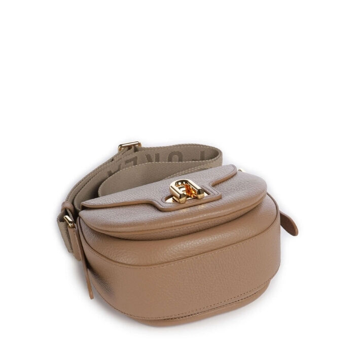Furla Lotus Mini Bolso Bandolera Beige   4