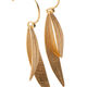 Pendientes Olea Hoja Color Oro 2  T. Única-216768 1