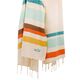 Fouta Siros Beige-Verde Agua   2