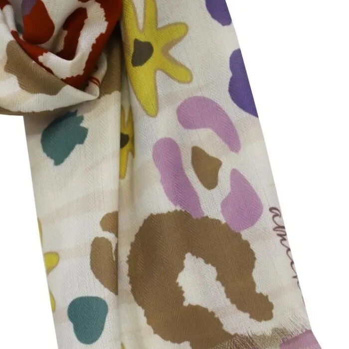 Pa&ntilde;uelo Leopardo Multicolor  T. &Uacute;nica-238347 4