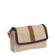Bolso Bandolera Trenzado Beige   1