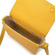 Bolso Bandolera Rectangular con Solapa Mostaza   3