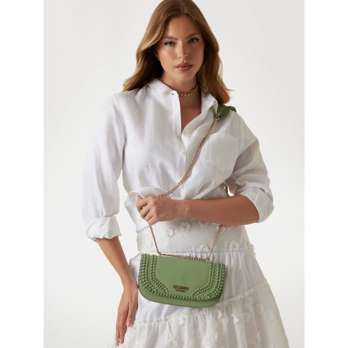Mini Bolso Bandolera Tatum Verde   1