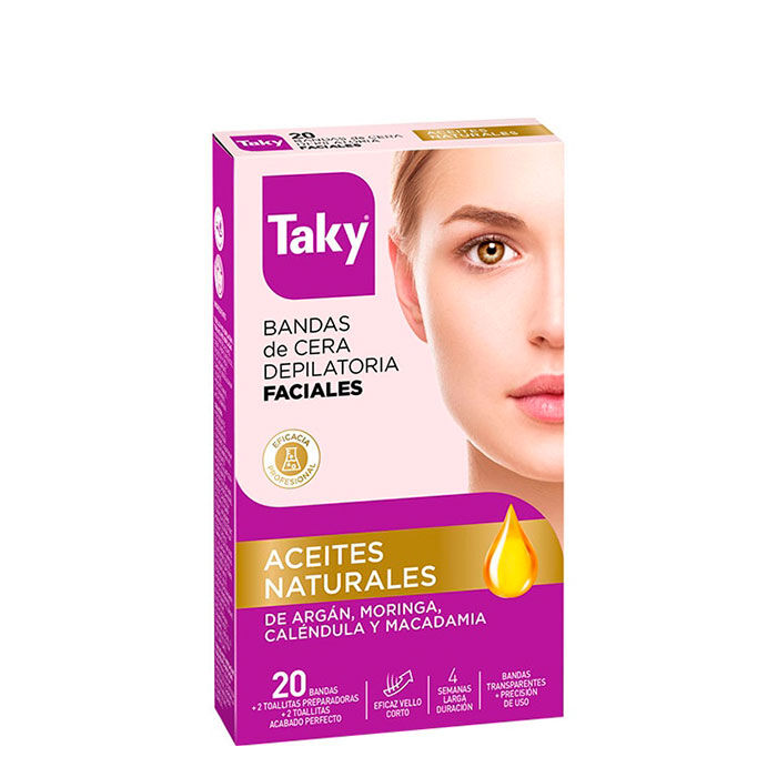 Bandas Faciales Aceites Naturales  