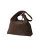 Bolso de Hombro de Piel Jackpot Marr&oacute;n   2
