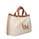 Bolso Shopper Seek Marr&oacute;n-Natural   6