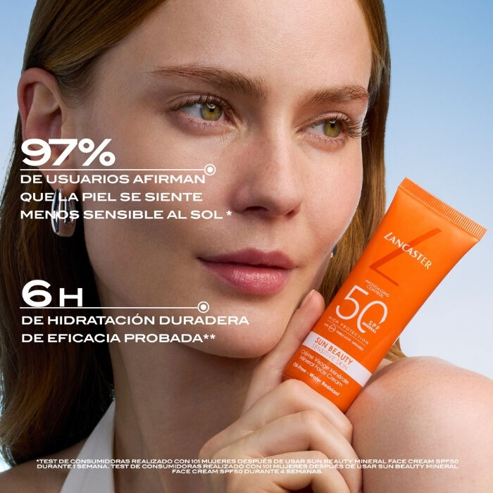 Sun Beauty Sensitive Skin Mineral Face Cream SPF50  50ml-229300 6