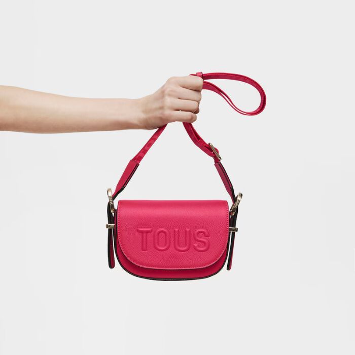 Mini Bandolera Medialuna Fucsia Tous Brenda   6