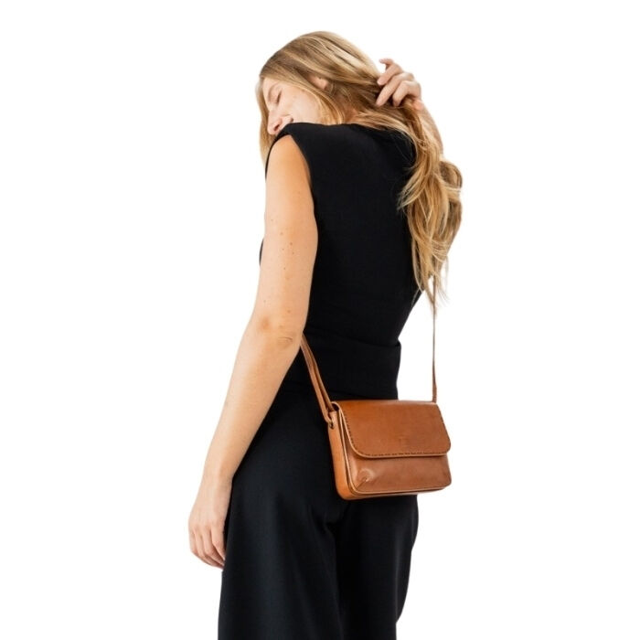 Bolso Bandolera Hartch Cuero   1