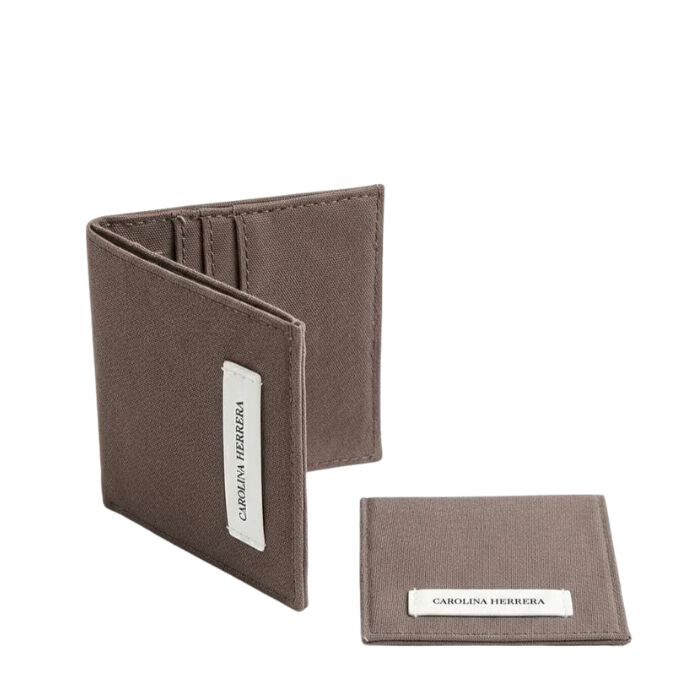 REGALO  C.HERRERA CARTERA GRIS  