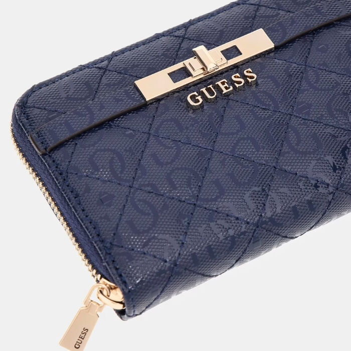 Cartera Idra Charol Azul   2