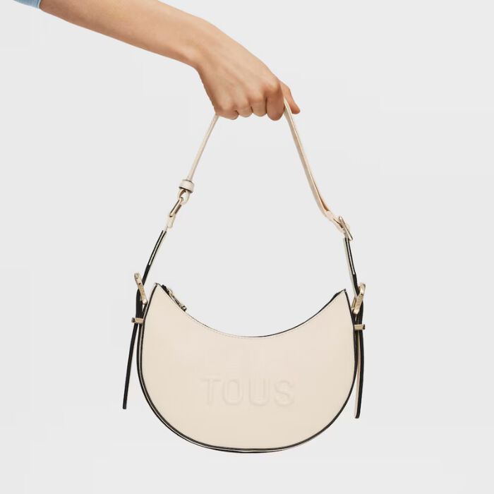 Bolso de Hombro Mediano Beige Tous Brenda   6