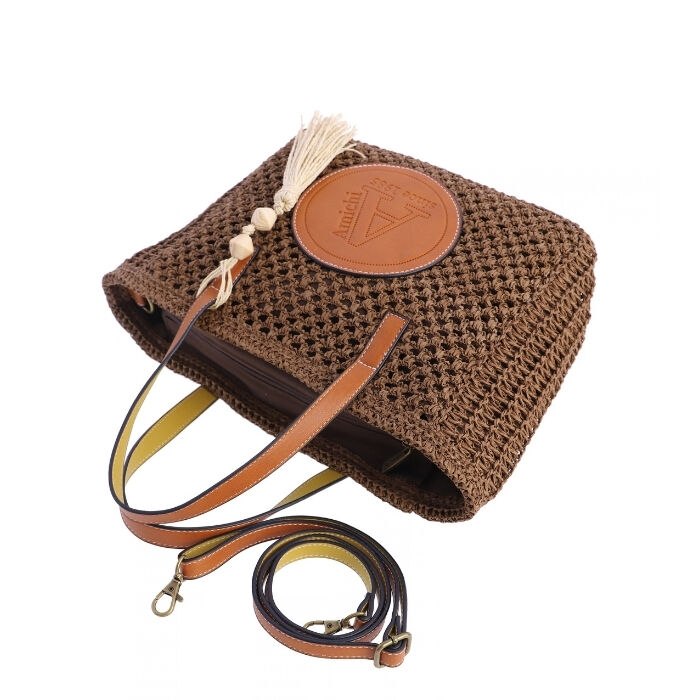 Bolso de Mano Aruba Marr&oacute;n   5
