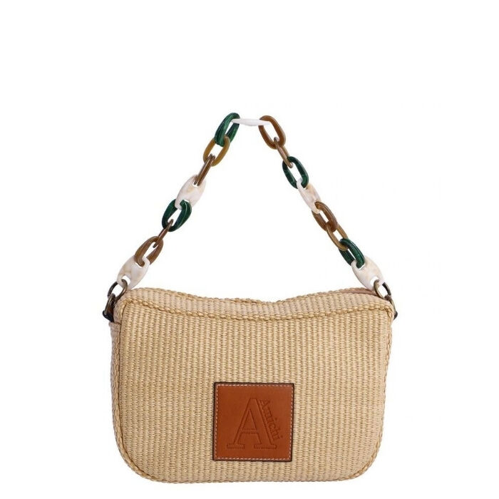 Bolso de Hombro Palmar Beige   5