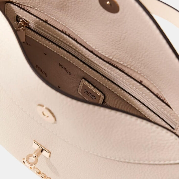 Bolso de Hombro Brooke Charm Blanco   3