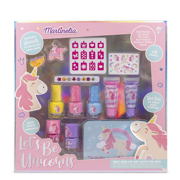 Unicorn Nail and Lip Estuche  