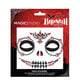 Face Gemas Calavera Roja Halloween  1ud.-224075 1