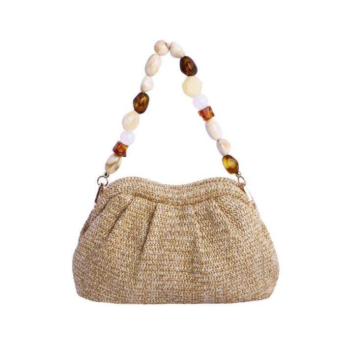 Bolso de Fiesta Mali Beige   3