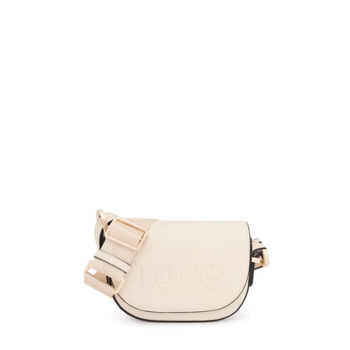 Mini Bandolera Medialuna Beige Tous Brenda   1