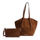 Bolso Shopper Suede Cuero   4