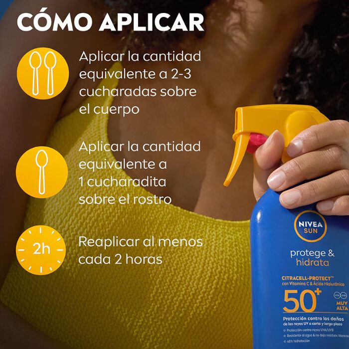 Protege & Hidrata Spray Solar SPF50+  250ml-236649 5