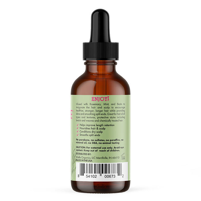 Rosemary Mint Scalp & Hair Strengthening Oil  59ml-222872 1