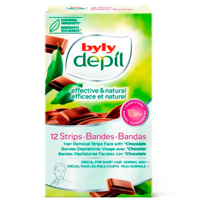 DEPIL EFFECTIVE & NATURAL BANDAS FACIALES  