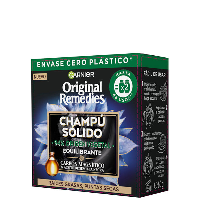 Carbón Magnético Champú Sólido  60g-209874 0