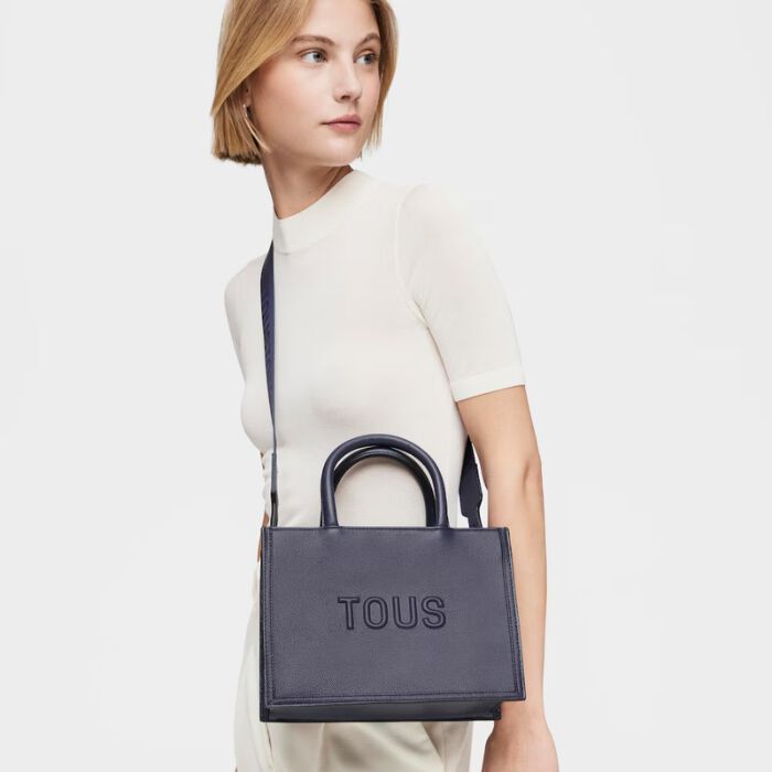 Shopper Mediano Amaya Azul Marino Tous Brenda   0