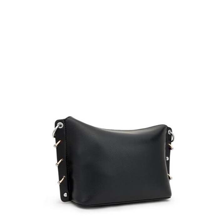 Bandolera Peque&ntilde;a Jewelry Studs Negro   1