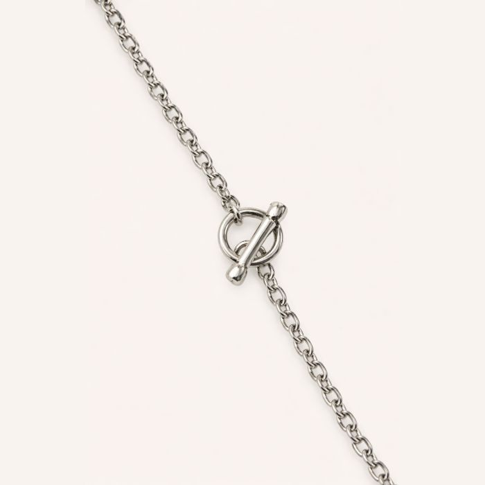 Collar Nerina Plata Negro  T. &Uacute;nica-236292 3