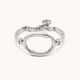 Pulsera Bucle Plata  T. &Uacute;nica-236270 1