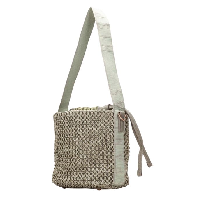 Bolso Bandolera Rafia Alga   2
