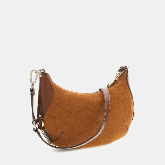 Bolso Bandolera Mini Marsha de Piel Marr&oacute;n   2