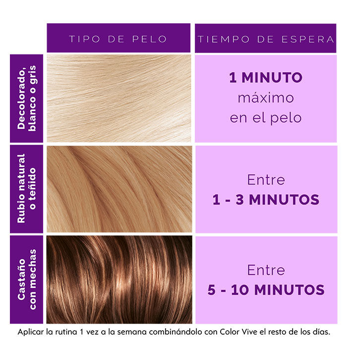 COLOR-VIVE Mascarilla Violeta  150ml-186110 1