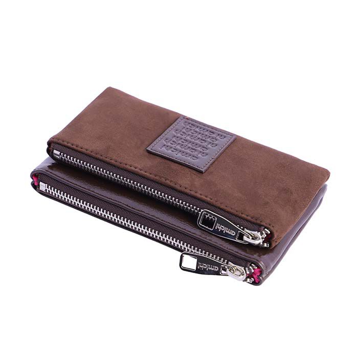 Cartera Ante-Charol Marr&oacute;n   4