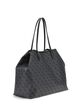 Bolso Tote Eco Victoria Negro Estampado   1
