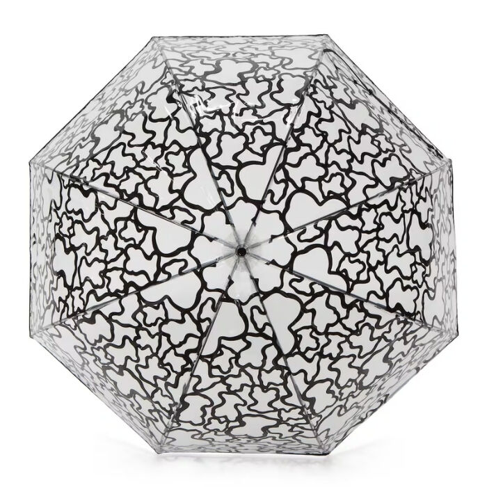 Paraguas Grande Kaos Transparente   1