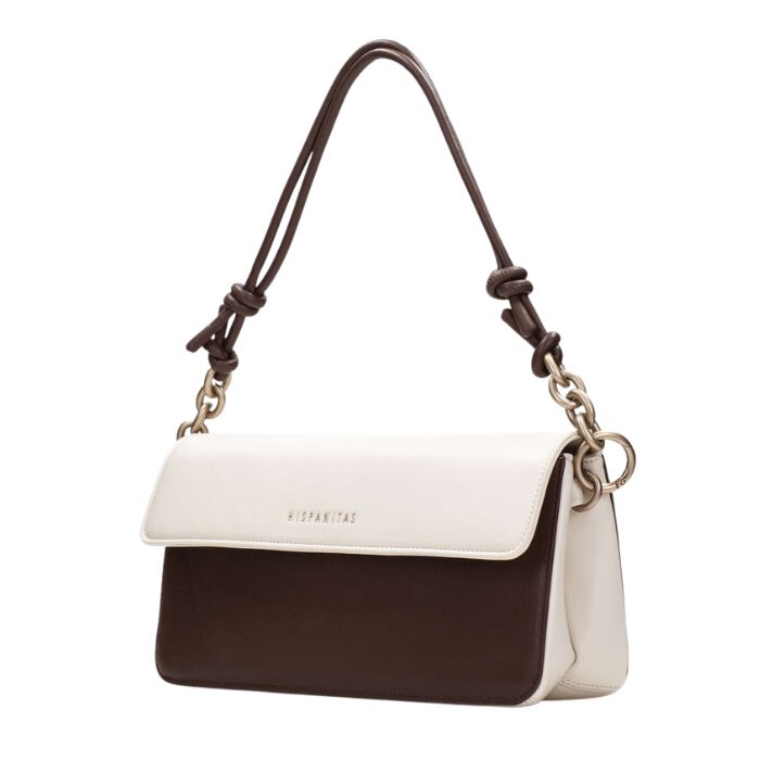 Bolso de Hombro Crema Avellana   1